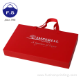 Red Color Printing Matt Lamination Cardboard Paper Box